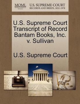 portada u.s. supreme court transcript of record bantam books, inc. v. sullivan