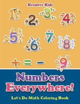 portada Numbers Everywhere! Let's Do Math Coloring Book (in English)