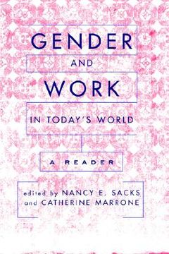 portada gender and work in today's world: a reader (en Inglés)