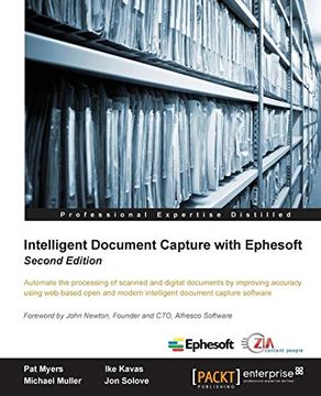 portada Intelligent Document Capture With Ephesoft - Second Edition