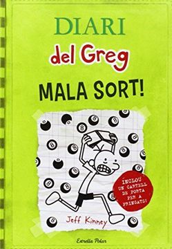 portada Diari del Greg 8. Mala Sort! (in Catalá)