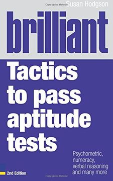 portada Brilliant Tactics to Pass Aptitude Tests: Psychometric, Numeracy, Verbal Reasoning and Many More (Brilliant Business)