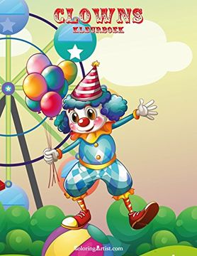 portada Clowns Kleurboek 1 (en Holandés)