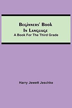 portada Beginners'Book in Language. A Book for the Third Grade (en Inglés)
