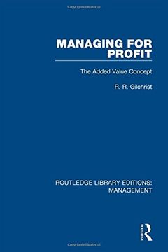 portada Managing for Profit: The Added Value Concept