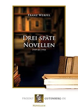 portada Drei Späte Novellen (en Alemán)