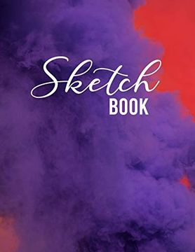 portada Sketch Book: Large Not for Drawing, Sketching, Painting, Writing or Doodling, 110 Pages, 8. 5"X11",Abstract Colors Cover (Vol. 1) (in English)