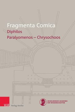 portada Fragmenta Comica 25. 2 Diphilos Frr. 59-85 (en Inglés)
