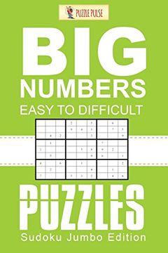portada Big Numbers, Easy To Difficult Puzzles: Sudoku Jumbo Edition