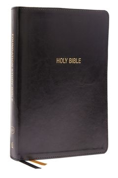portada Kjv, Foundation Study Bible, Large Print, Leathersoft, Black, red Letter, Comfort Print: Holy Bible, King James Version (in English)