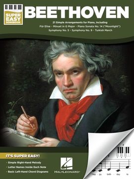 portada Beethoven - Super Easy Songbook (en Inglés)