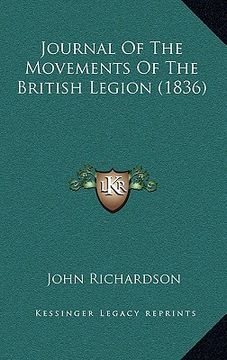 portada journal of the movements of the british legion (1836) (in English)