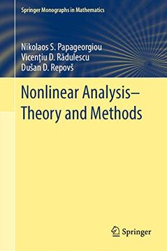 portada Nonlinear Analysis - Theory and Methods (en Inglés)