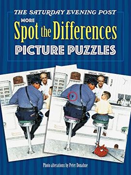 portada The Saturday Evening Post More Spot the Differences Picture Puzzles (Dover Children'S Activity Books) (in English)