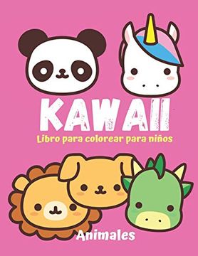 Colorear Kawaii para Niños: Libro para colorear super lindo con  40 dibujos kawaii para niños, Para los fanáticos del manga, japón y el  doodle
