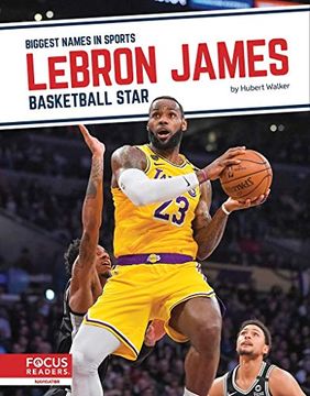 portada Biggest Names in Sports: Lebron James: Basketball Star (en Inglés)