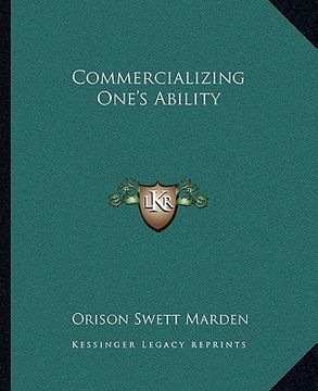portada commercializing one's ability (in English)