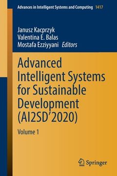 portada Advanced Intelligent Systems for Sustainable Development (Ai2sd'2020): Volume 1 (in English)