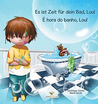 portada Es ist Zeit für Dein Bad, Lou! - é Hora do Banho, Lou! (en Alemán)