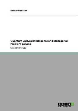 portada quantum cultural intelligence and managerial problem solving (en Inglés)