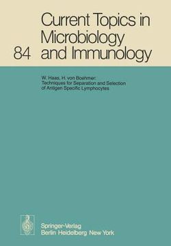 portada current topics in microbiology and immunology (en Inglés)
