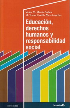 portada Educación, Derechos Humanos y Responsabilidad Social (Universidad)
