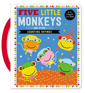 portada Touch and Feel Five Little Monkeys and Other Counting Rhymes 