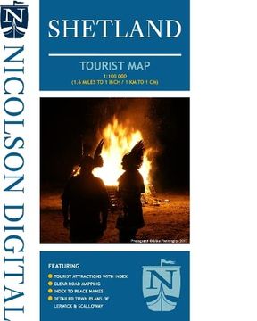 portada Shetland Tourist map (en Inglés)