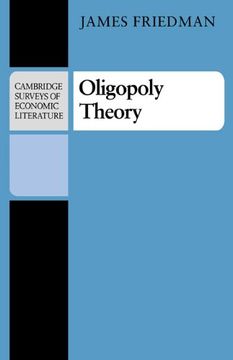 portada Oligopoly Theory (Cambridge Surveys of Economic Literature) 