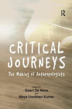 portada Critical Journeys: The Making of Anthropologists