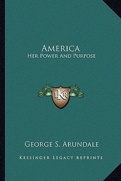 portada america: her power and purpose (in English)