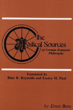 portada the mystical sources of german romantic philosophy (in English)
