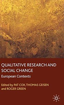 portada Qualitative Research and Social Change: European Contexts (en Inglés)