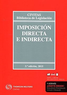 portada Imposición Directa E Indirecta (Biblioteca de Legislación)