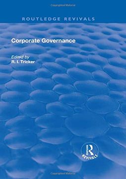 portada Corporate Governance: Values, Ethics and Leadership (in English)