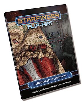 portada Starfinder Flip-Mat: Crashed Starship (in English)