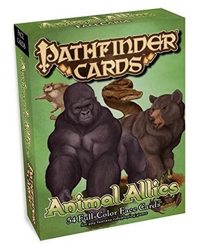 portada Pathfinder Face Cards: Animal Allies (Pathfinder Cards) (in English)