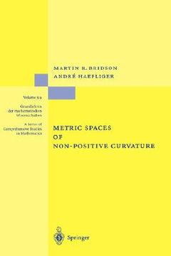 portada metric spaces of non-positive curvature (en Inglés)