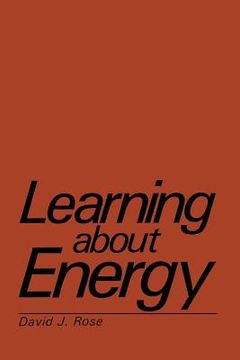 portada Learning about Energy