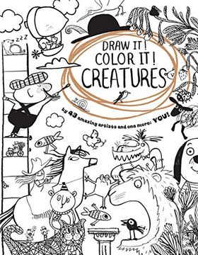 portada Draw It! Color It! Creatures