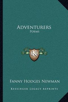 portada adventurers: poems (en Inglés)