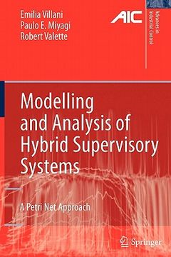 portada modelling and analysis of hybrid supervisory systems: a petri net approach (en Inglés)