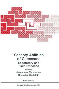 portada Sensory Abilities of Cetaceans: Laboratory and Field Evidence (en Inglés)