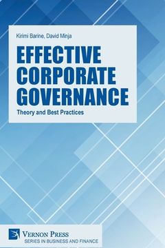 portada Effective Corporate Governance: Theory and Best Practices (en Inglés)