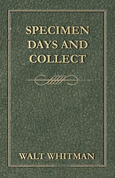 portada Specimen Days and Collect (en Inglés)