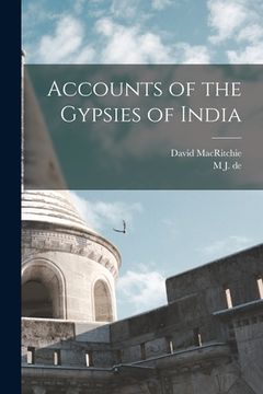 portada Accounts of the Gypsies of India (en Inglés)
