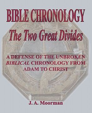 portada bible chronology the two great divides (en Inglés)