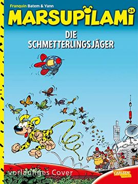 portada Marsupilami 24: Die Schmetterlingsjäger: Abenteuercomics für Kinder ab 8 (24) (en Alemán)