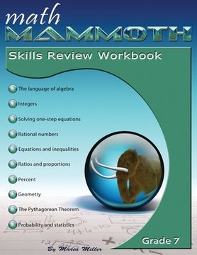 portada Math Mammoth Grade 7 Skills Review Workbook 