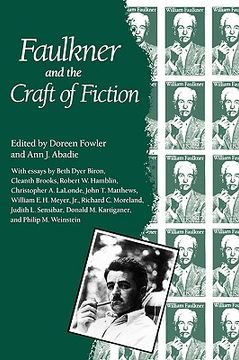 portada faulkner and the craft of fiction: faulkner and yoknapatawpha, 1987 (en Inglés)